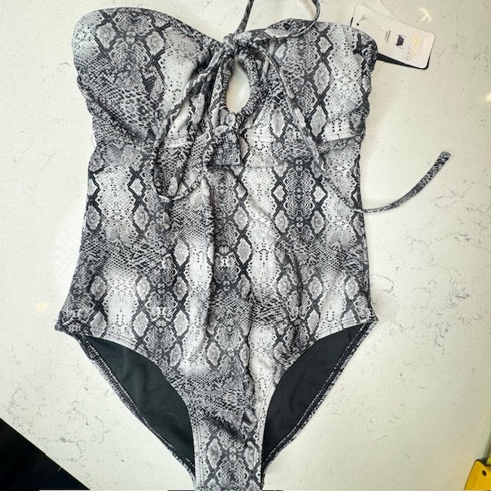 Becca Reversible Side Tie X-Small Floral Bikini Bottom